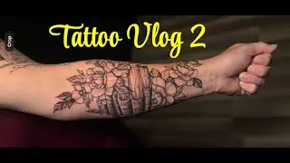 Tattoo artist work flow - TATTOO VLOG   2