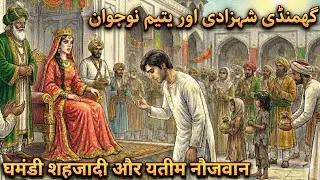 घमंडी शहजादी और और यतीम नौजवान का वाक़िआ | moral story | hindi story | urdu story| @storyversion-111 