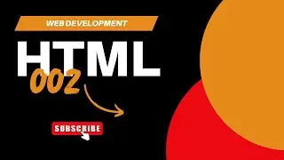HTML 001.1 creating your first web page