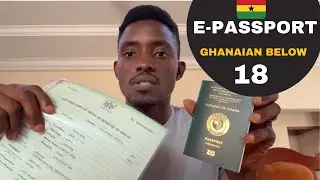 How To Apply For The Ghanaian 🇬🇭  Chipped-Embedded Passport For Your CHILD | 3 THINGS