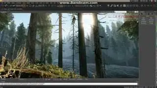 cryengine 3 graphics demo mountainous forest (my custom map)