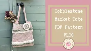 Crochet Tote Bag Tutorial - Cobblestone Tote Pattern