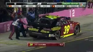 Ryan Sieg Hunky Monkey Clothing Co. leads NASCAR Charlotte Oct 2015
