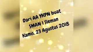 AA YKPN @ SMAN1 SLEMAN