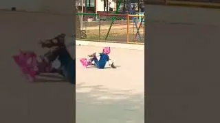 Moye moye 🤣🤣 funny skate accident #moye_moye #funny #skate #accident #2024 #viral #skater #saumya