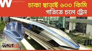 Why don't trains have accidents even though they don't have wheels? | Maglev train | Wave24