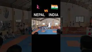 GIRLS FIGHT | KARATE | MATCH | INDIA VS NEPAL #viralvideo #karate #foryou #shorts #yt #highlitghs