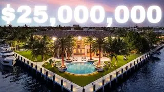 The Best View In South Florida | $25,000,000 Mansion Tour
