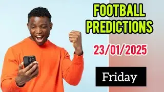 FOOTBALL PREDICTIONS TODAY 23/01/2026 SOCCER PREDICTIONS TODAY | BETTING TIPS, #footballpredictions