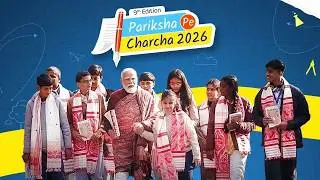 PM Narendra Modi interacts with students on Pariksha Pe Charcha 2026