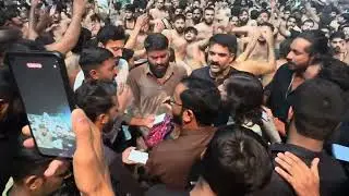 Sham Diyan Tang Gailyan Abid as Matami Sangat Bangali Bagh Lahore in Shah Allah dita 2 Safar 2024