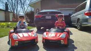 12v ride on car kids// mp3// remote control car// LITTLESAYAN// ADRIAN//