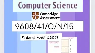 9608/41/Oct-Nov /2015 | Computer Science | A level | Solved Past Paper