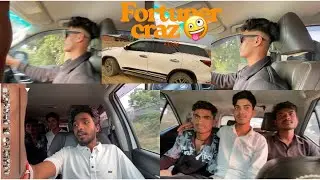 #vlog Fortuner ka craze ￼🤪 #sandeepvlogger55 