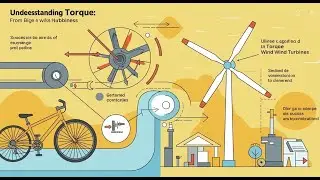 Torque  Explained in Hindi With Real World Examples : From Bicycle Wheels , Cars To Wind Turbines