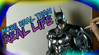Top 5 HYPER REALISTIC Batman drawings on YouTube