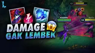 Tunggu Late Game Deck, Damage Sakit 😎 - Build Item Kassadin Mid Gameplay Wild Rift