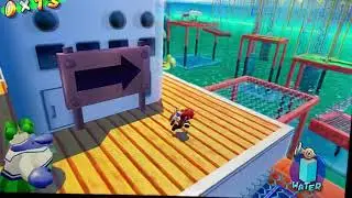 Super Mario sunshine secret of the dirty lake and Rico harbor