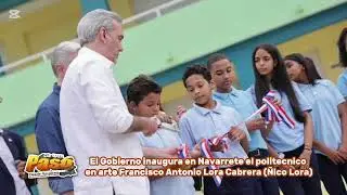 En Navarrete inauguran politecnico de artes Francisco Antonio Lora Cabrera (&Ntilde;ico Lora)