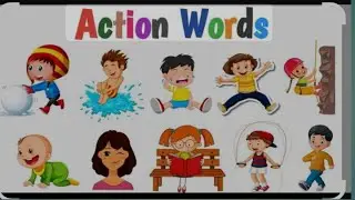 సరదాగా యాక్షన్ వర్డ్స్ నేర్చుకుందాం 🤷| Action Words for Students with✨ Examples )#youtube#sriharshi