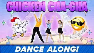 Chicken Cha-Cha Trio Dance Along 🐔💃 | With Ms. Antonina, Adeline, and Nika | BDK Kids