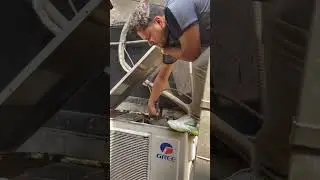 Ac Outdoor Cleaning || Rony Tech Support || Dhaka #accleaning #acrepair #acwash  #acrepairservice