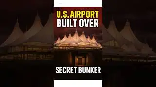 The U.S. Airport Hiding a SECRET Bunker Beneath It #facts #history #ai  #denver #denverairport