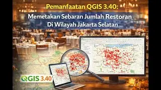 Peta Sebaran Jumlah Restoran Di Wilayah Jakarta Selatan