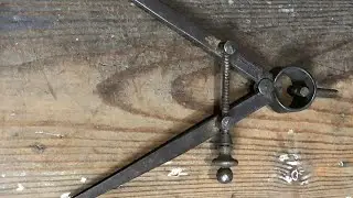 COOPER & SONS SPRING CALIPERS / DIVIDERS VINTAGE ENGINEERS STEEL TOOL #antiquevintageretroshop