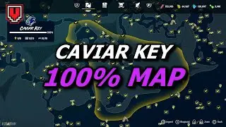 Caviar Key map 100%: All collectibles, landmarks, caches & license plates // MANEATER locations