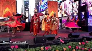 Diwali Times Square NYC November 9 2025 ( Part 1 of 4 )