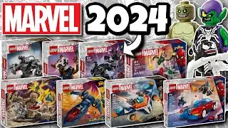 Представлены НОВЫЕ наборы Lego Marvel 2024! (8 новых наборов!)