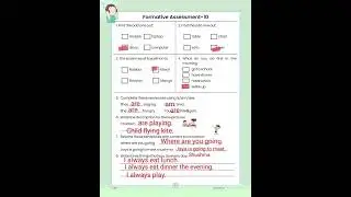 Class 4-5 English workbook formative assessment 10 #workbooksolution #english #class4worksheet