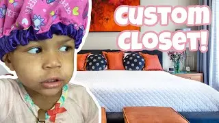 Custom closet build reveal!