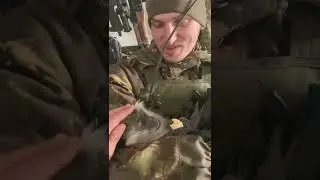Ukrainian soldier rescued an injured Monkey #shorts #ukraine #latest #russiaukrainewar