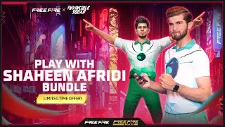 Shaheen Afridi Costume Bundle - Free Fire X Invincible Squad | Garena Free Fire Pakistan
