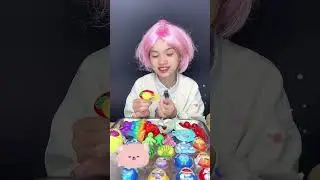 Sweet candy snacks p645 #mukbang #canddy