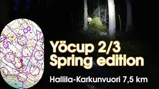 Y&ouml;cup Spring edition 2/3: Hallila-Karkunvuori 17.4.2024 7,5 km