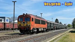 2023.05.01. , 05.07. | Utazás egy klasszik Csörgős (418 128) személyvonattal a 11-es vasútvonalon