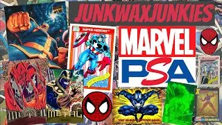 Marvel PSA Blind Reveal 95 Metal 94 Spiderman Marvel Masterpieces Holograms WHAT WILL WE GET?!?!