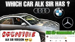 ALK Sir's car 🚗?? AMPLIFIER ALK Sir version 😎😂 || Competishun team funny moments #shorts