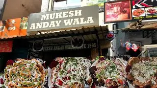 mukesh ande wala manglapuri | street food delhi | Vlog 22
