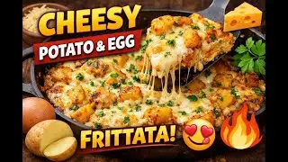 This Cheesy Potato Egg Frittata Will Blow Your Mind!