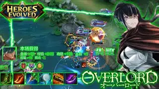HEROES EVOLVED MIKIO GAMEPLAY || OVERLORD Game mobile