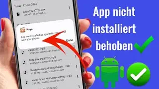 So beheben Sie den Fehler &bdquo;App nicht installiert, da App nicht mit Ihrem Telefon kompatibel ist&ldquo;