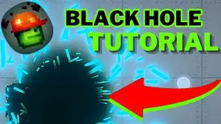 How to make BLACK HOLE | TUTORIAL | Melon Playground