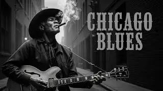 Chicago Blues Gold Horizon Light Warming the City as Memories Rise from the River Mist