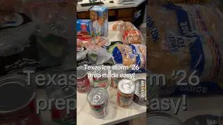 Подготовка к ледяному шторму в Техасе &mdash; обновление от Walmart.