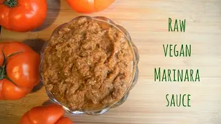 How to make raw vegan marinara sauce? (HCLFRV)