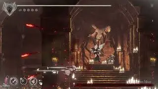 Ender Lilies - Guardian Silva Fight, No healing 